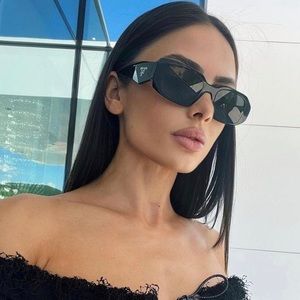 Black PRADA 17SW Trendy Sunglasses